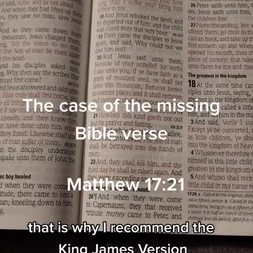 KNOW YOUR BIBLE VERSION