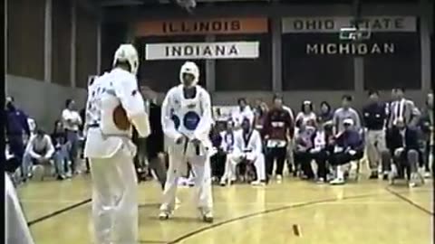 Grand Master Bateman Competing In Taekwondo State Championships