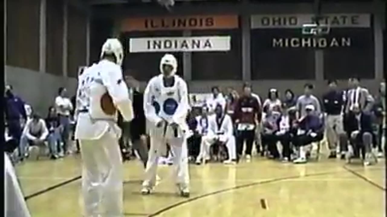 Grand Master Bateman Competing In Taekwondo State Championships