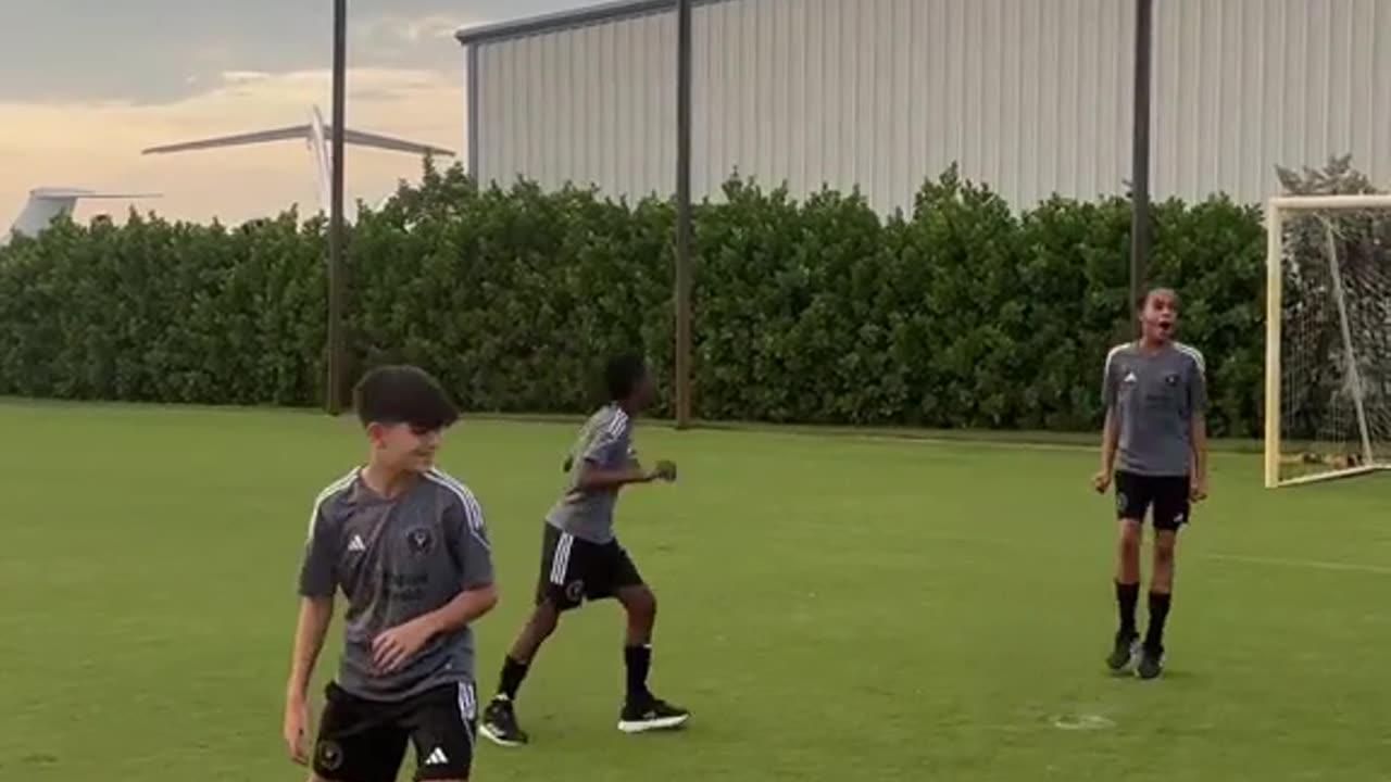 Accuracy Challenge with U13 Player of the Month