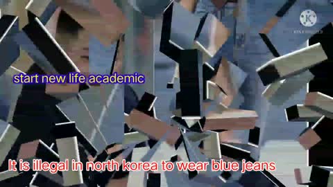 It is illegal in North Korea to wear blue jeans