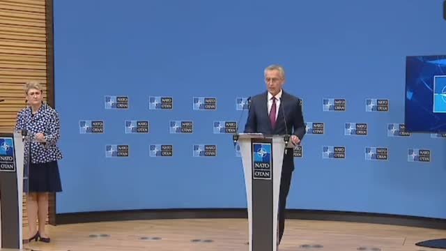 NATO Secretary General Jens Stoltenberg at NATO HQ