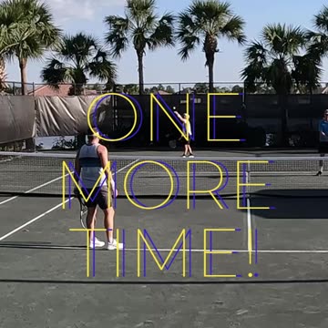 WELL PLACED LOB IN THE CORNER!