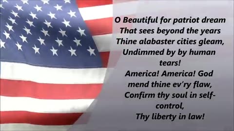 America The Beautiful (Lyrics)