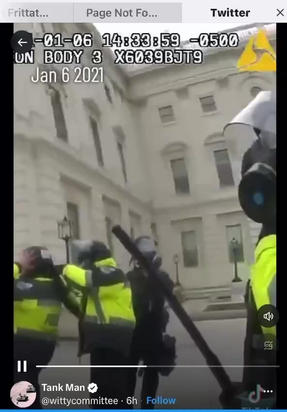 Cop says they set us up on January 6th 2021