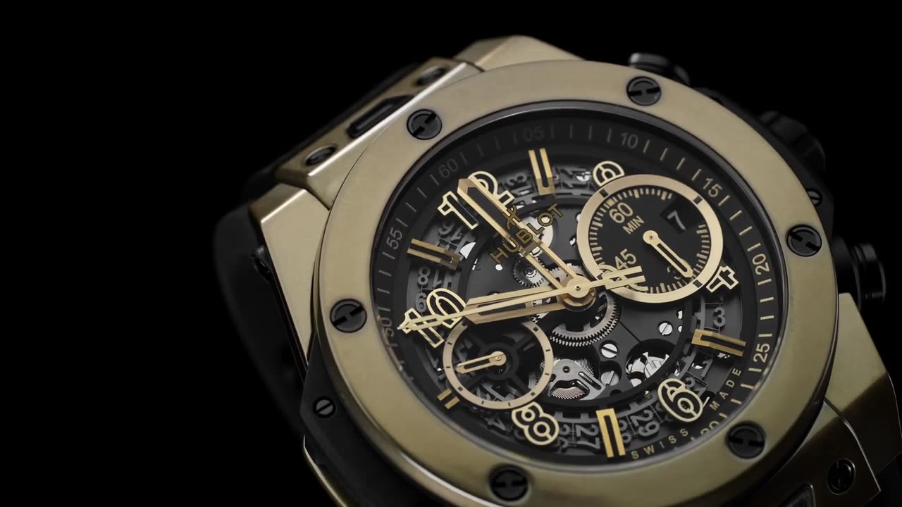 Hublot - Big Bang Unico Full Magic Gold