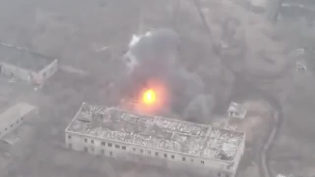 Russian Ammo Dump Goes Up in Flames