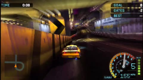 NFS Underground Rivals - Nitrous Run Event 9 Bronze Difficulty 1st Try(PPSSP HD)