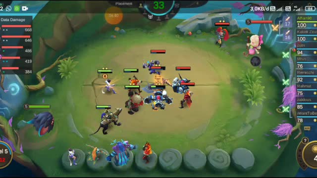 KDA combo in magic chass which is completely finished