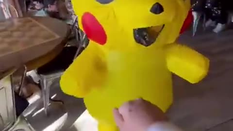 $100 for a fist-bump w/ Pikachu