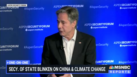 Antony Blinken: If China "Wants To Be Seen As A Responsible Leader," It Needs Green Mandates