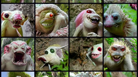 INDIGINOUS ALBINO SPECIES of GLORPP Vol.1 [4K]