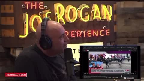 Joe Rogan’s reaction to the Patriot Front.
