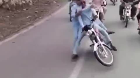 Funny riding