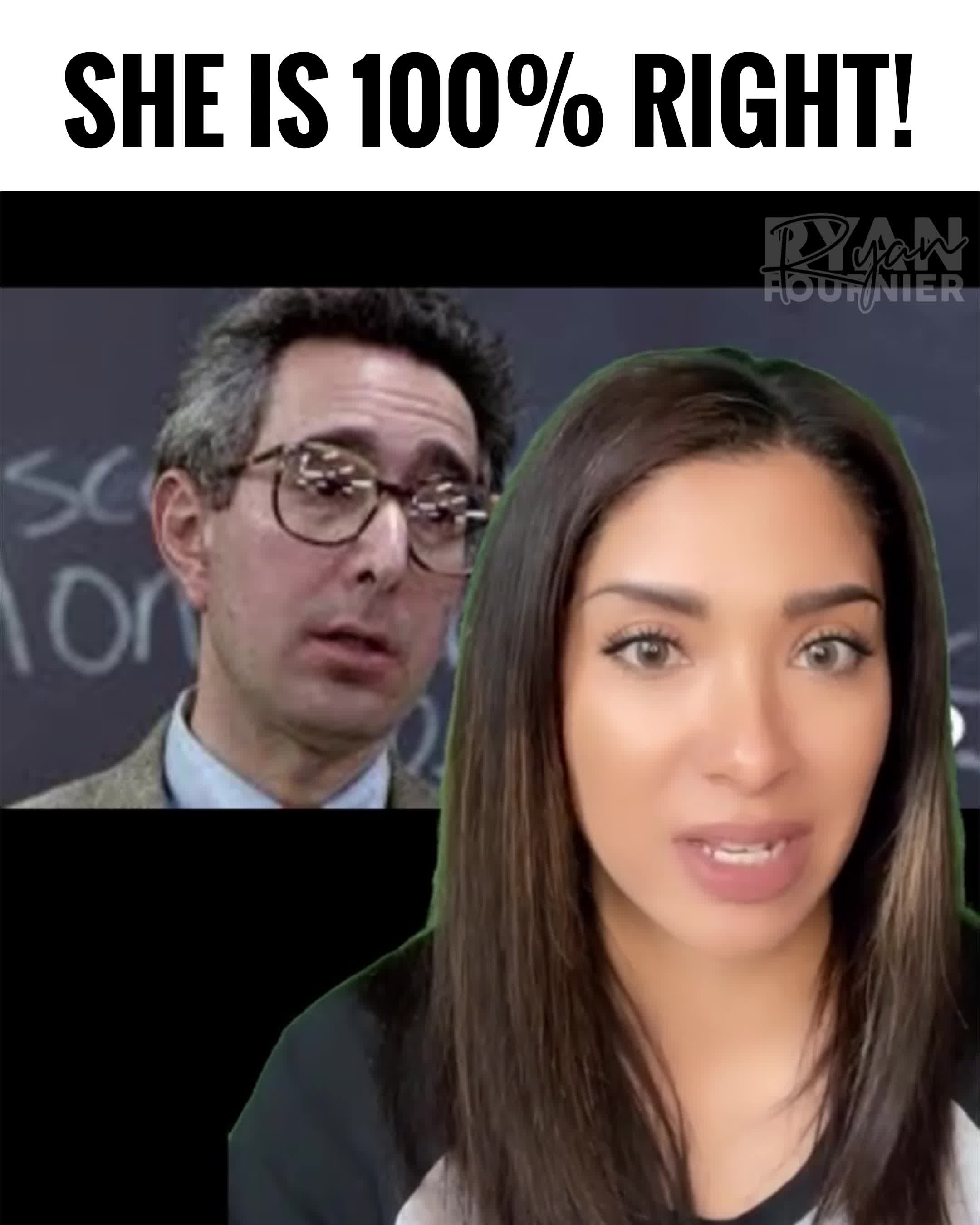 She is 100% SPOT ON!