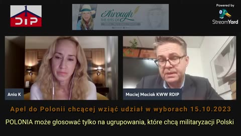 Czy Polacy wybiorą pokój - Apel do Polonii