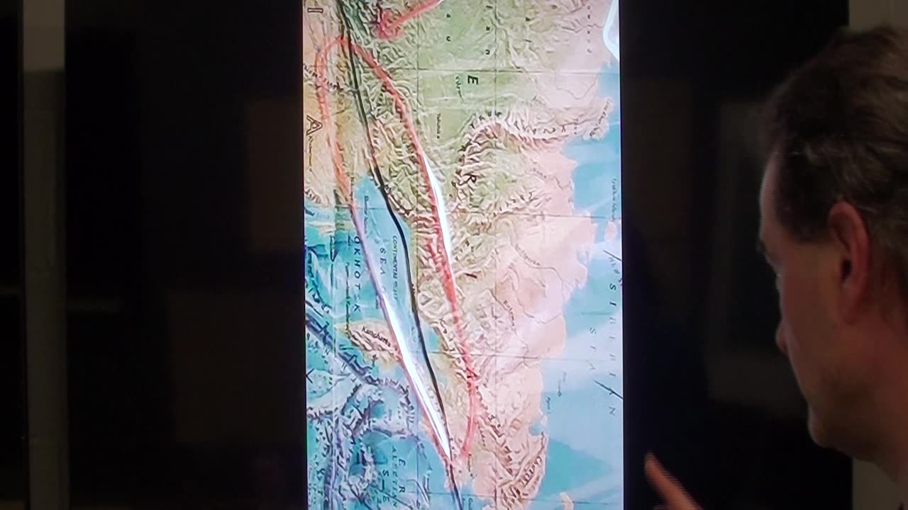 Middle earth map, On Earth location
