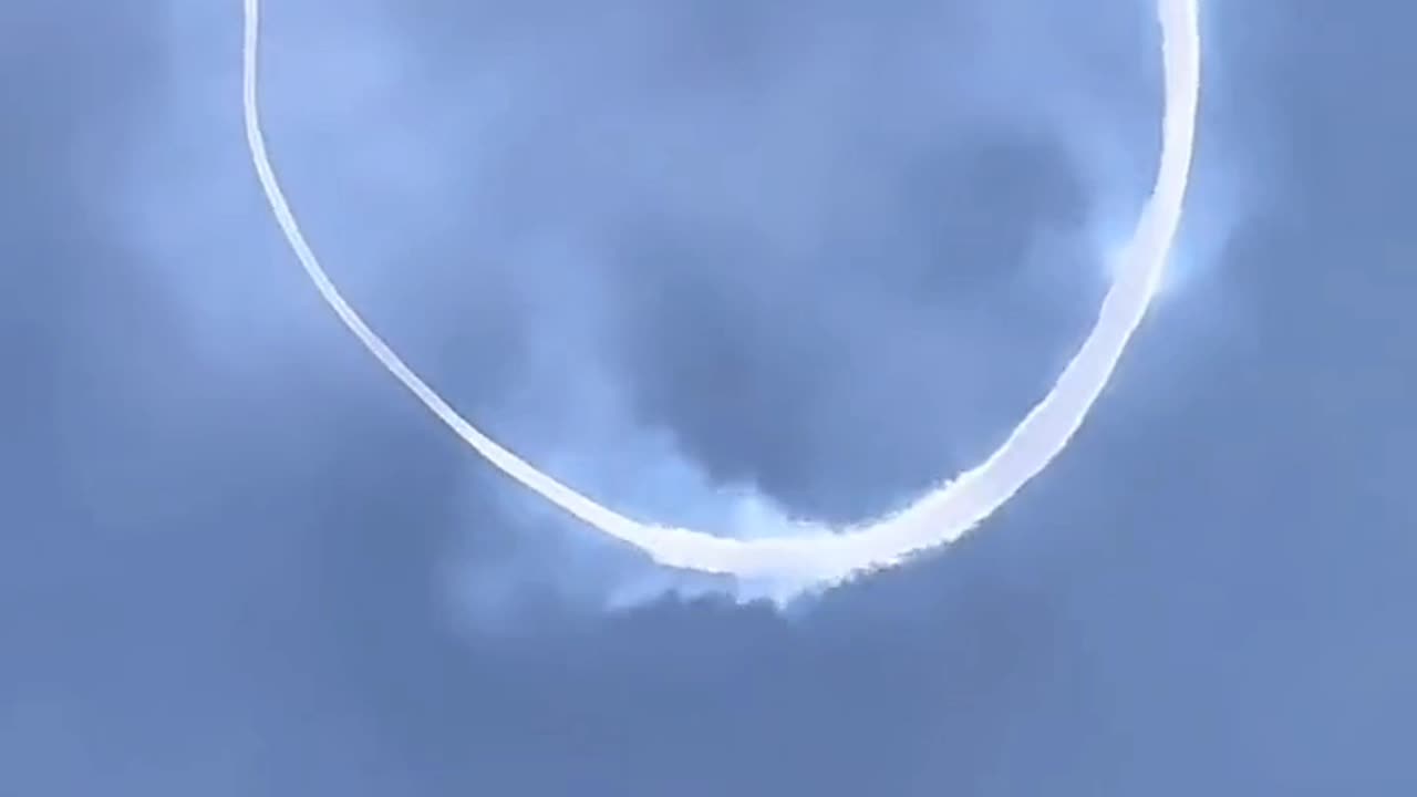 Seeing the circle of miracles in the sky?