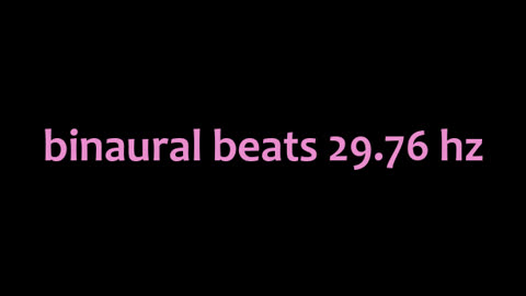 binaural beats 29.76 hz