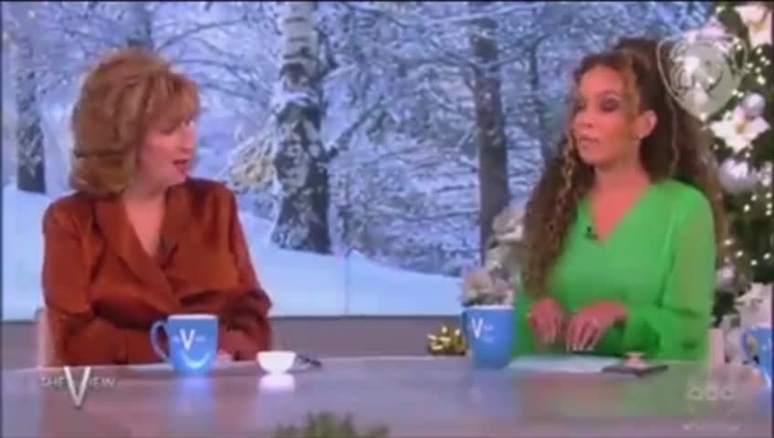 The View, Race Baiter Sunny Hostin: “who are these 1.7 million People who voted for Herschel Walker?” “The white Guys” This woman is a vile racist