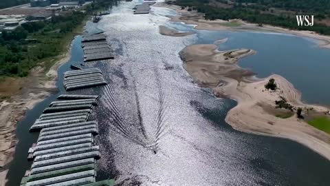 The Mississippi River Is Drying Up, Disrupting a Vital Supply Lane | WSJ