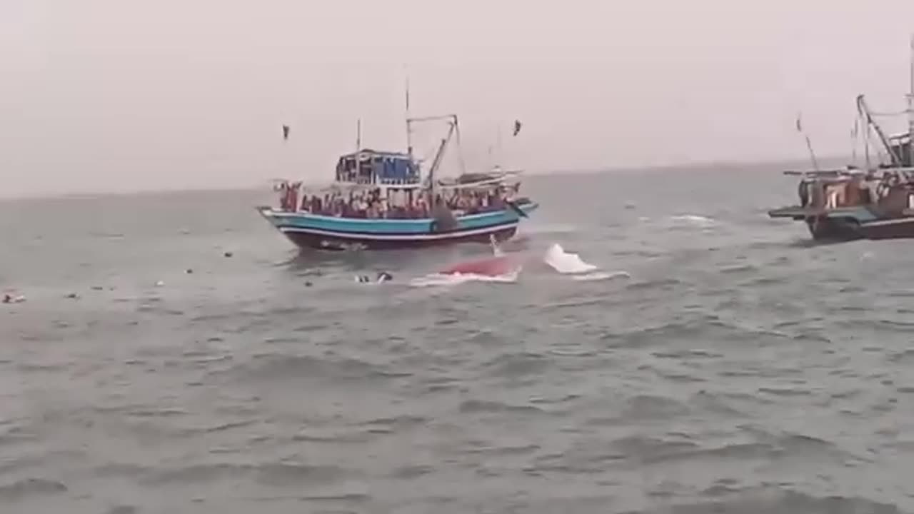 Oh My God Incident Pakistan Keti bander Sea