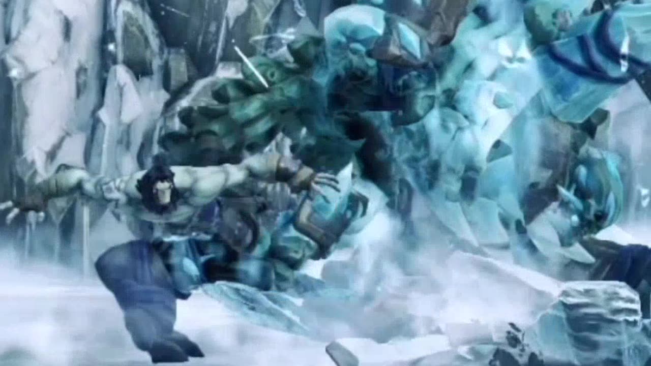 Darksiders 2...Death Vs Ice Gaint... Death Atitude...