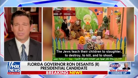 Ron DeSantis No Gaza refugees, period.