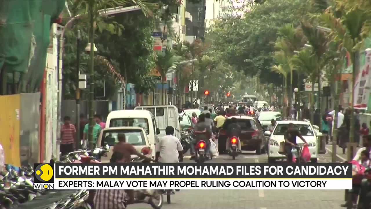 Malaysia's 15th General Elections: Former PM Mahathir Mohamad files for candidacy | WION