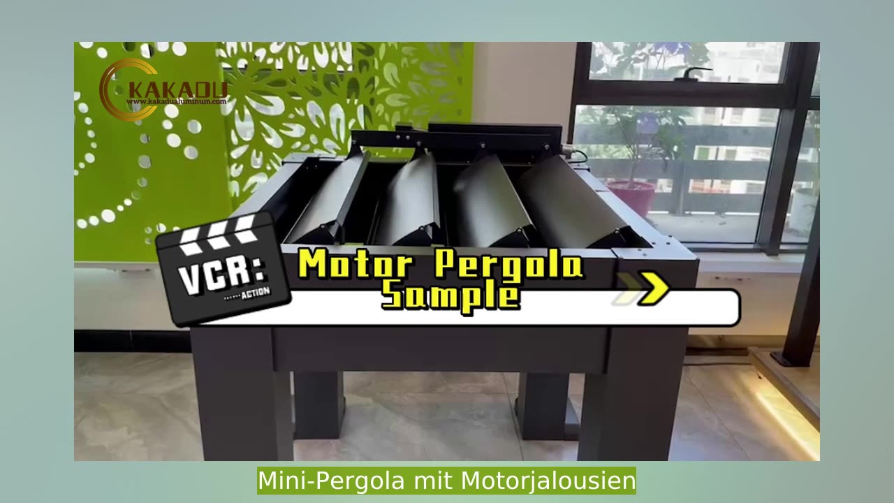 Wholesale Mini motor louver pergola with good price -