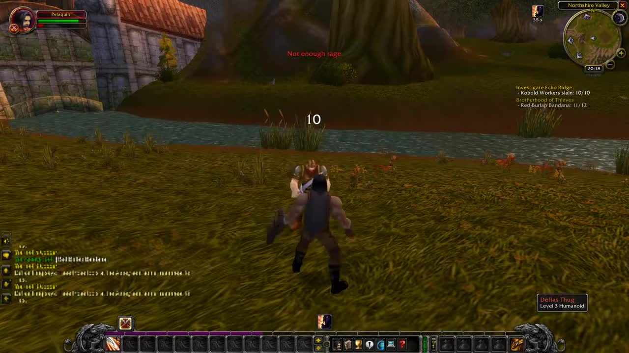 Warrior leveling 1-5