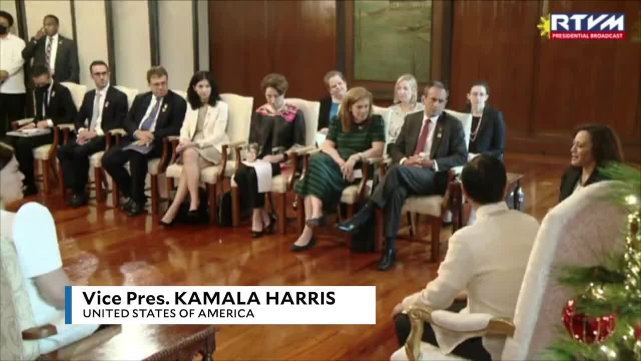 Marcos tells US VP Harris: Filipinos celebrate Christmas like we invented it