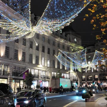 lights at this November at Regent Street London