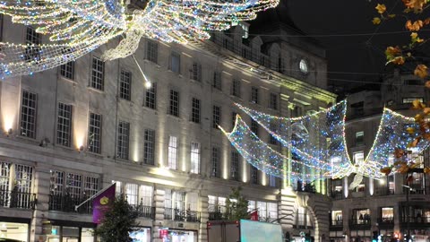 lights at this November at Regent Street London