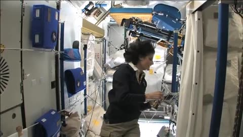 ISS Tour: Kitchen, Bedrooms & The Latrine