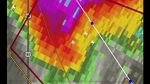 Radar for the passive detection of weather modification aircrafts.