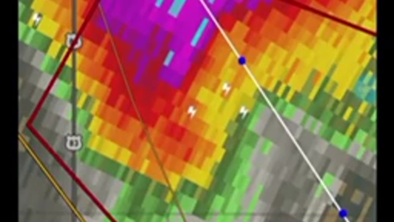 Radar for the passive detection of weather modification aircrafts.