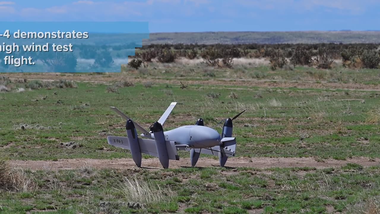 One of the types of drones flying over NJ could be the PteroDynamics XP-4