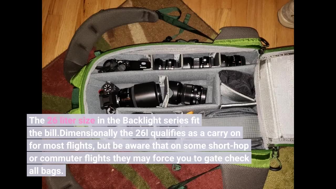 MindShift Gear #BackLight 18L Outdoor Adventure Camera Daypack-Overview