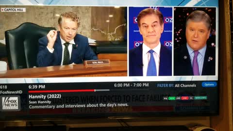 Dr. Oz speaks about scientists not having a voice.