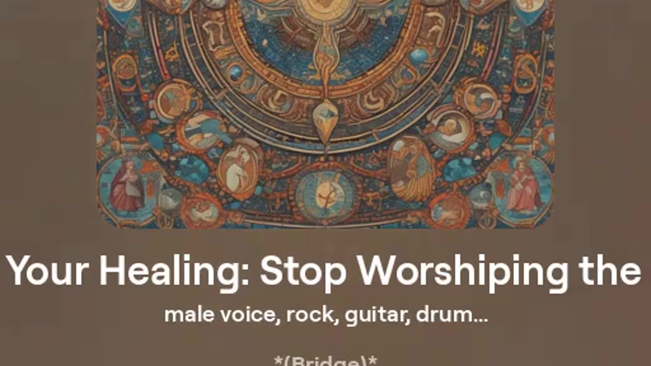 Take Your Healing: Stop Worshipping the Devil song