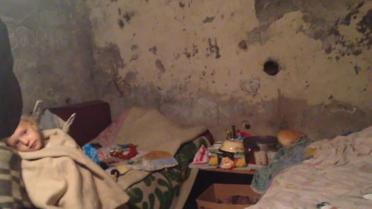 Life In A Bomb Shelter Of Donetsk