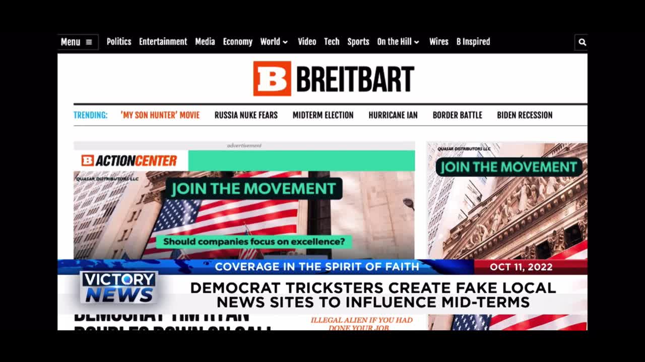 Democrat Tricksters Create Fake Local News To Influence Midterms