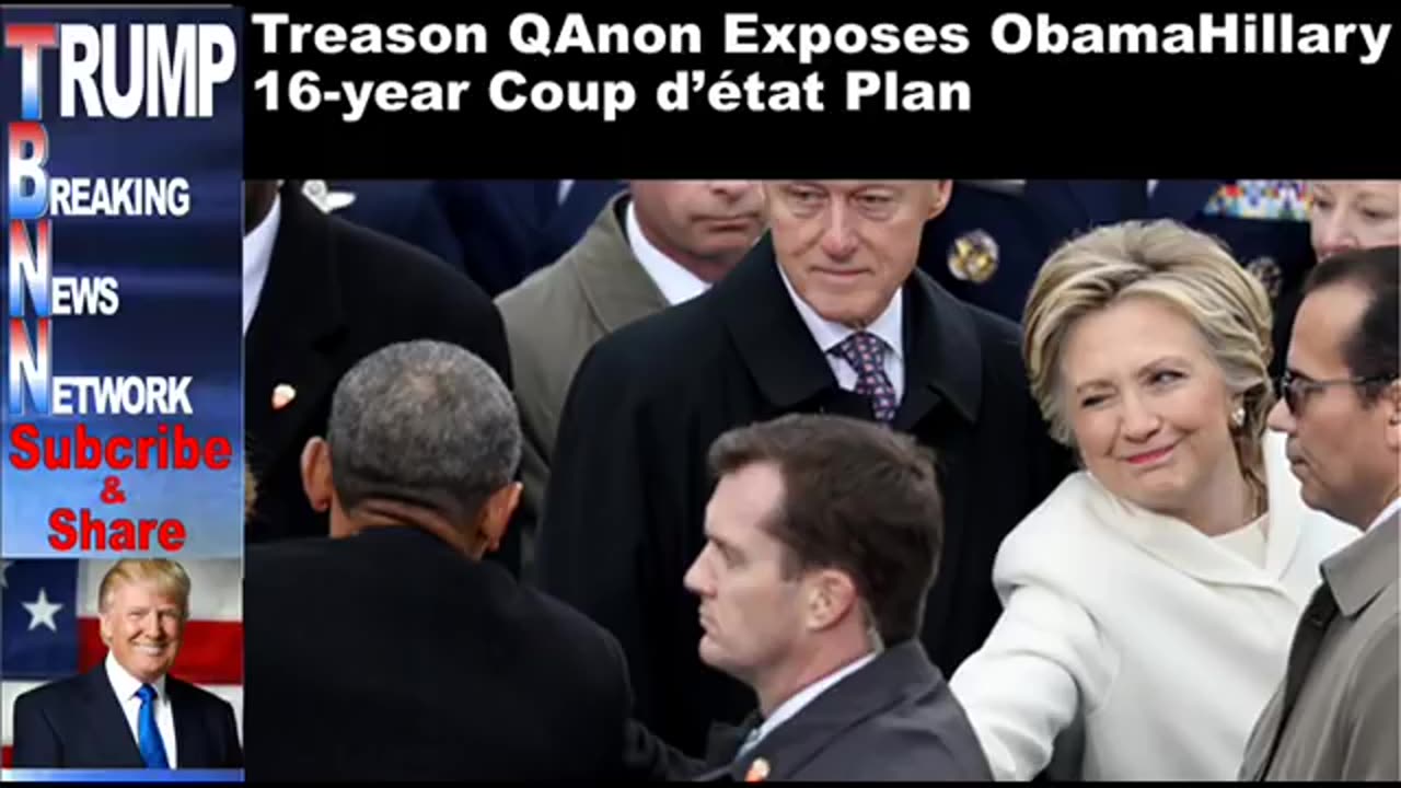 Treason QAnon Exposes ObamaHillary 16 year Coup d’état Plan
