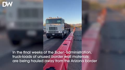 wow Weeks before Trump takes office, Biden is racing to auction off unused border wall materials.