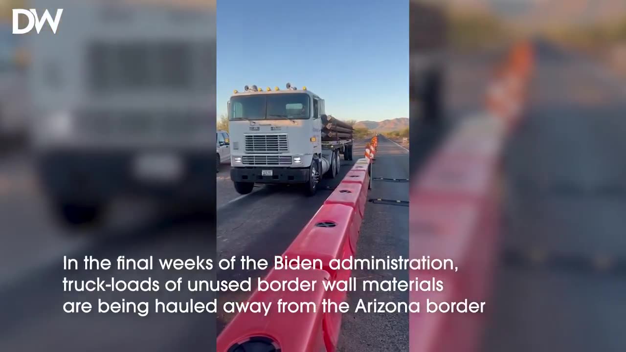 wow Weeks before Trump takes office, Biden is racing to auction off unused border wall materials.