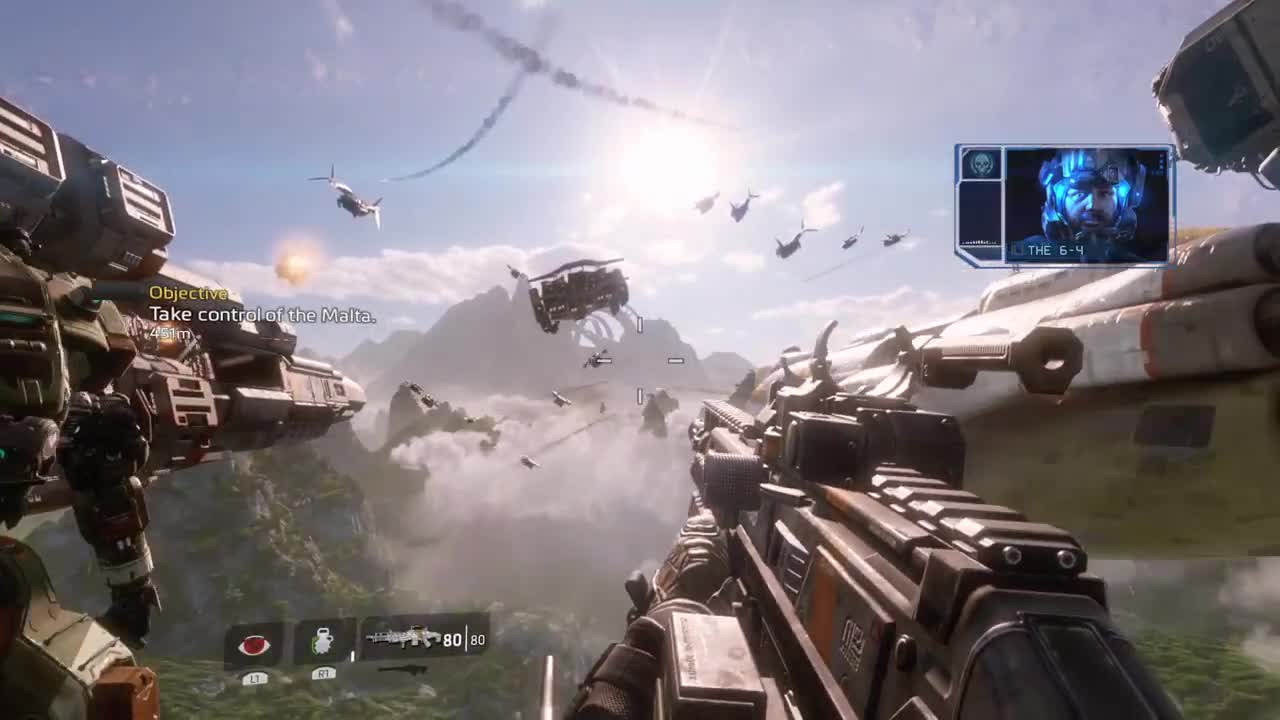 The Start Of Titanfall 2's Intense Final Mission