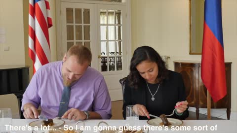 U.S. Diplomats taste Slovak food