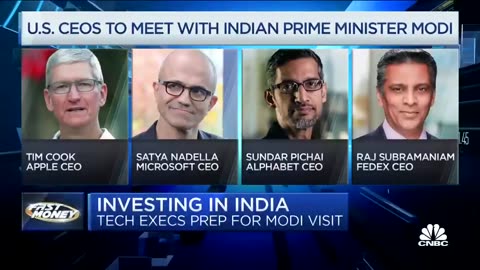 Investing in India: U.S. tech execs prepare to meet Prime Minister Modi