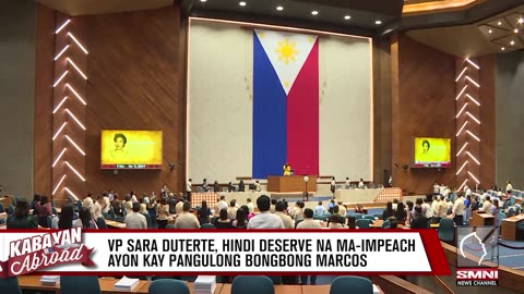 VP Sara Duterte, hindi deserve na ma-impeach ayon kay PBBM